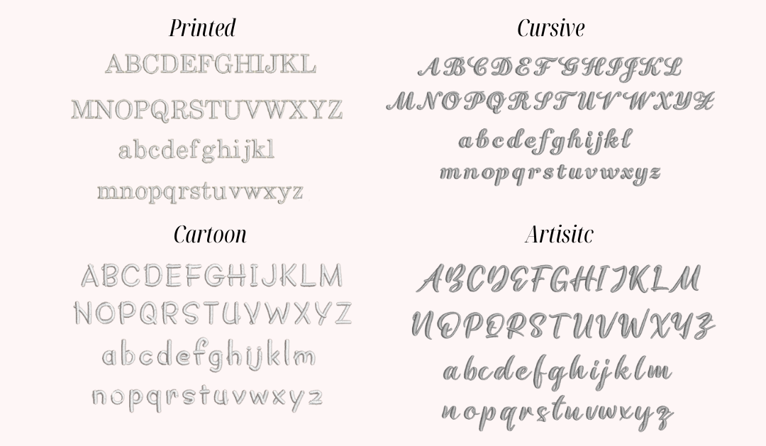 Personalisation-font-style-Peekaboo