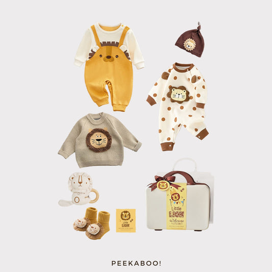 Personalised-Baby-Essentials-Lion-Giftset-Cover2-Peekaboo