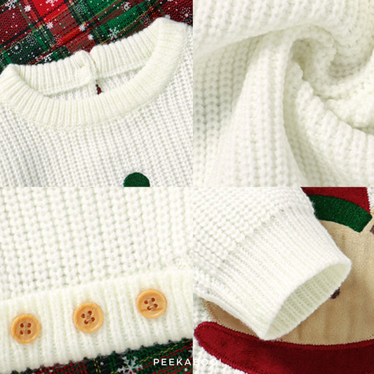 Personalised-Teddy-Bear-Christmas-Bodysuit-Details-Peekaboo