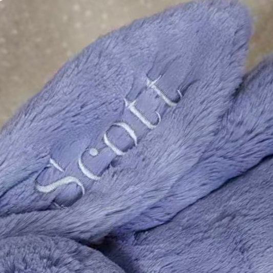 Personalised Jellycat Bunny and Bodysuit Set - Viola Colour