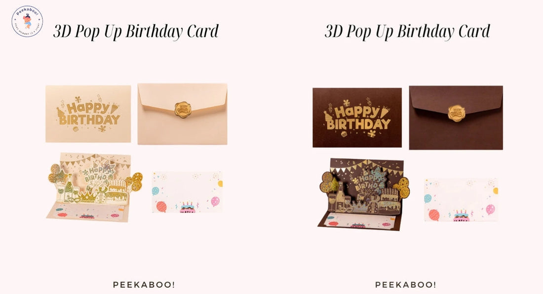 Buy 3D Pop Up Greeting Card Online Singapore for Birthdays & Baby Showers