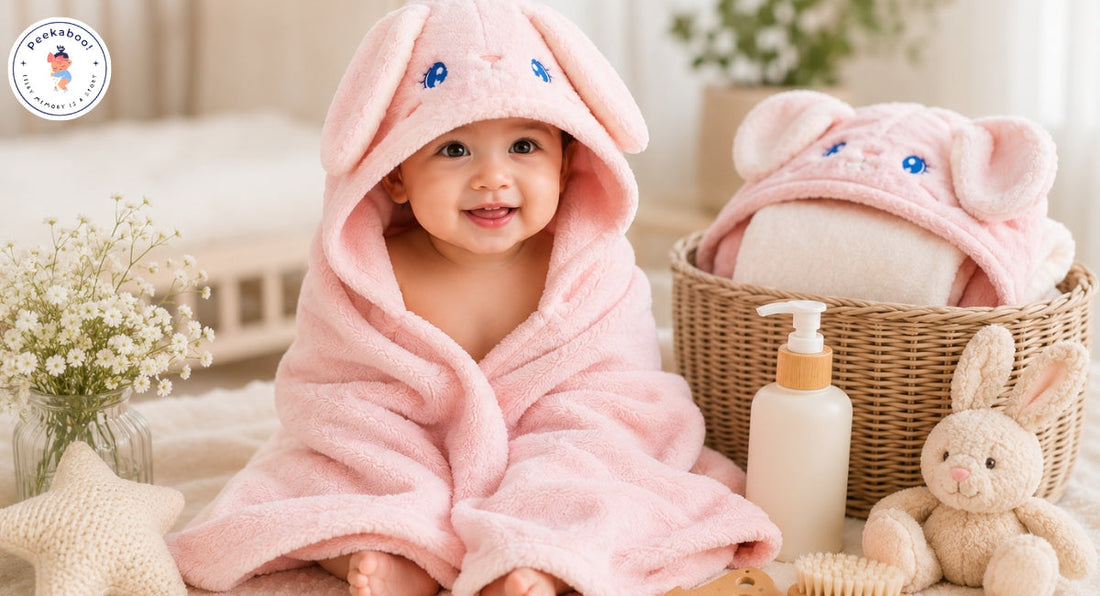 Why Hooded Baby Towels Are Essential for Newborn Bath Time