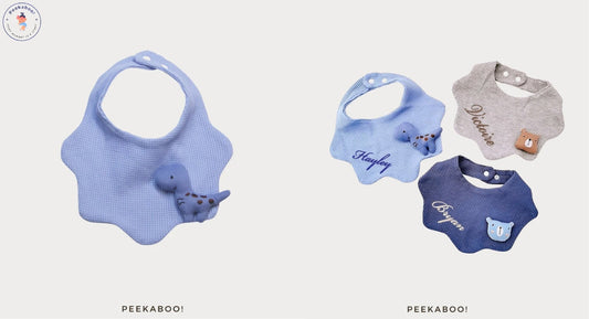 Personalised Baby Bibs in Singapore for Daily Use Feeding and Gifting