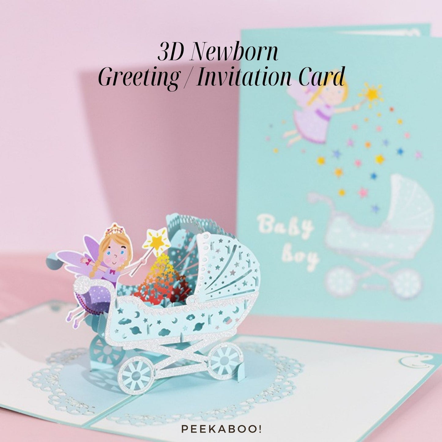 3D-Newborn-Greeting-Invitation-Card-Boy-Peekaboo-Baby-And-Kids
