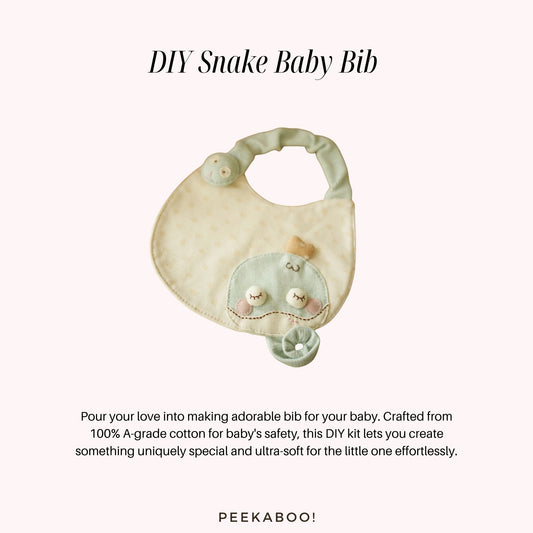 DIY-Snake-Bib-Peekaboo-Baby-And-Kids