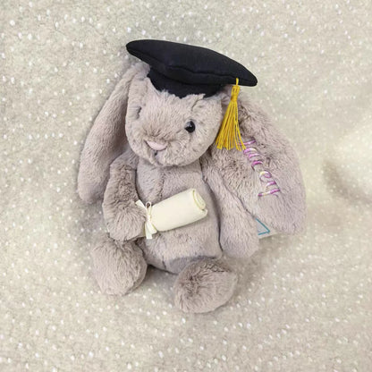 Personalised Jellycat Bashful Bunny - Graduation Outfit