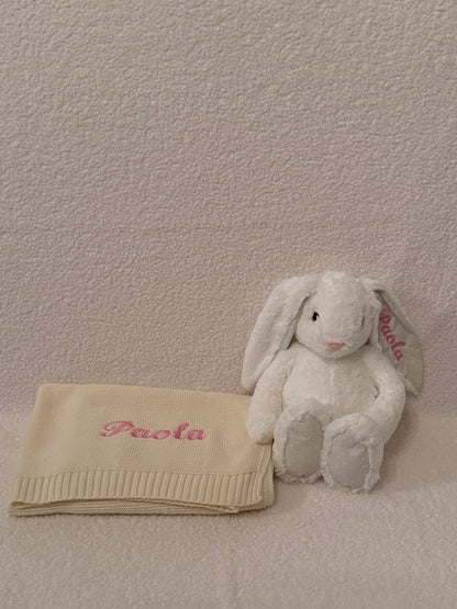Personalised Baby Sweet Dream Gift Set - White
