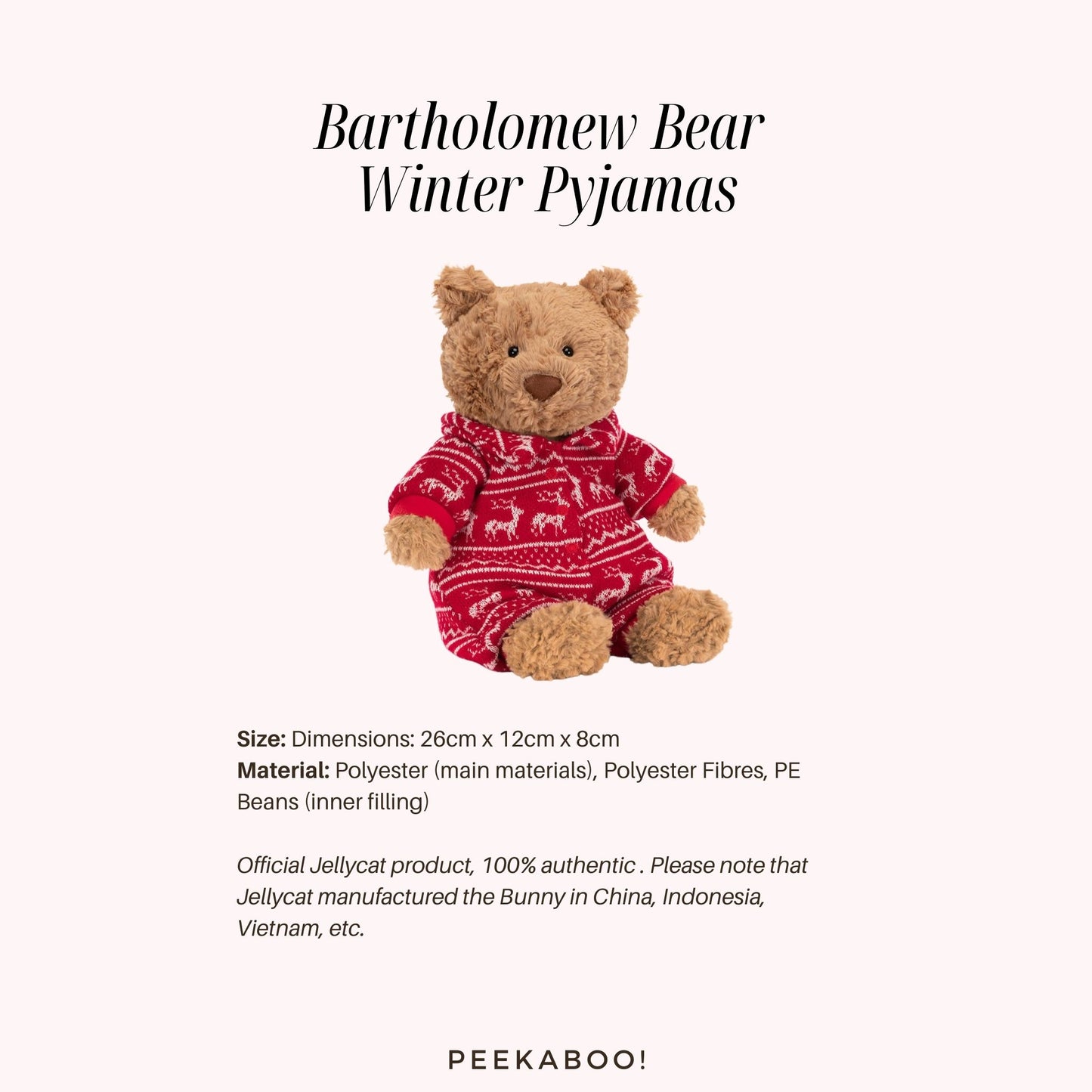 Jellycat-Bartholomew-Bear-Winter-Pyjamas-cover-Peekaboo