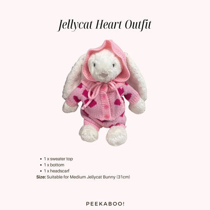 Jellycat Heart Outfit