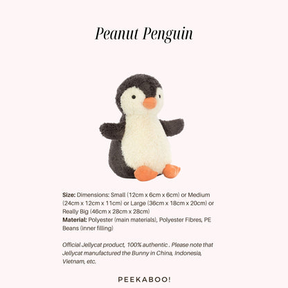 Jellycat Peanut Penguin
