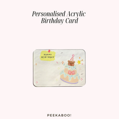 Personalised-Acrylic-Birthday-Card-Style1-Peekaboo-Baby-And-Kids