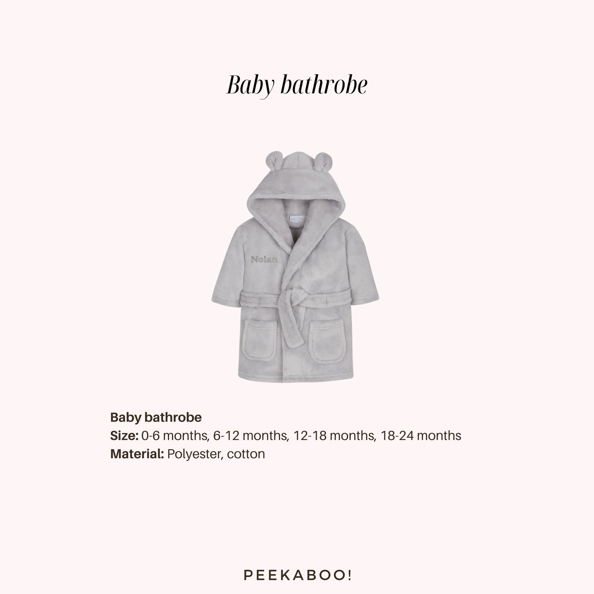 Personalised-Baby-Bathrobe-Grey-Details-Peekaboo