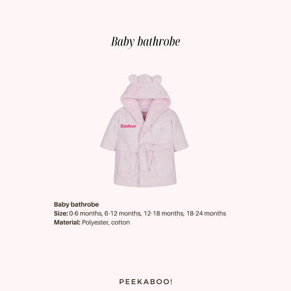 Personalised-Baby-Bathrobe-Pink-Details-Peekaboo