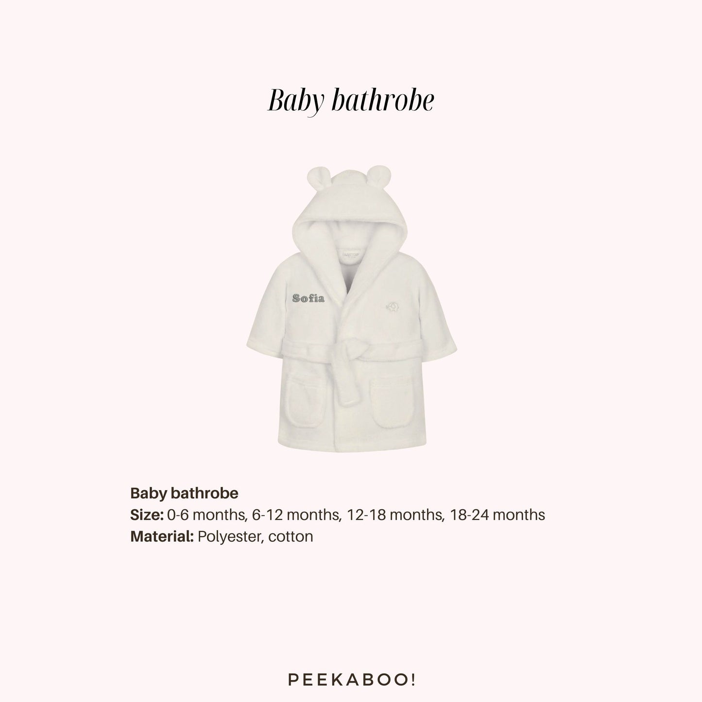 Personalised-Baby-Bathrobe-White-Details-Peekaboo
