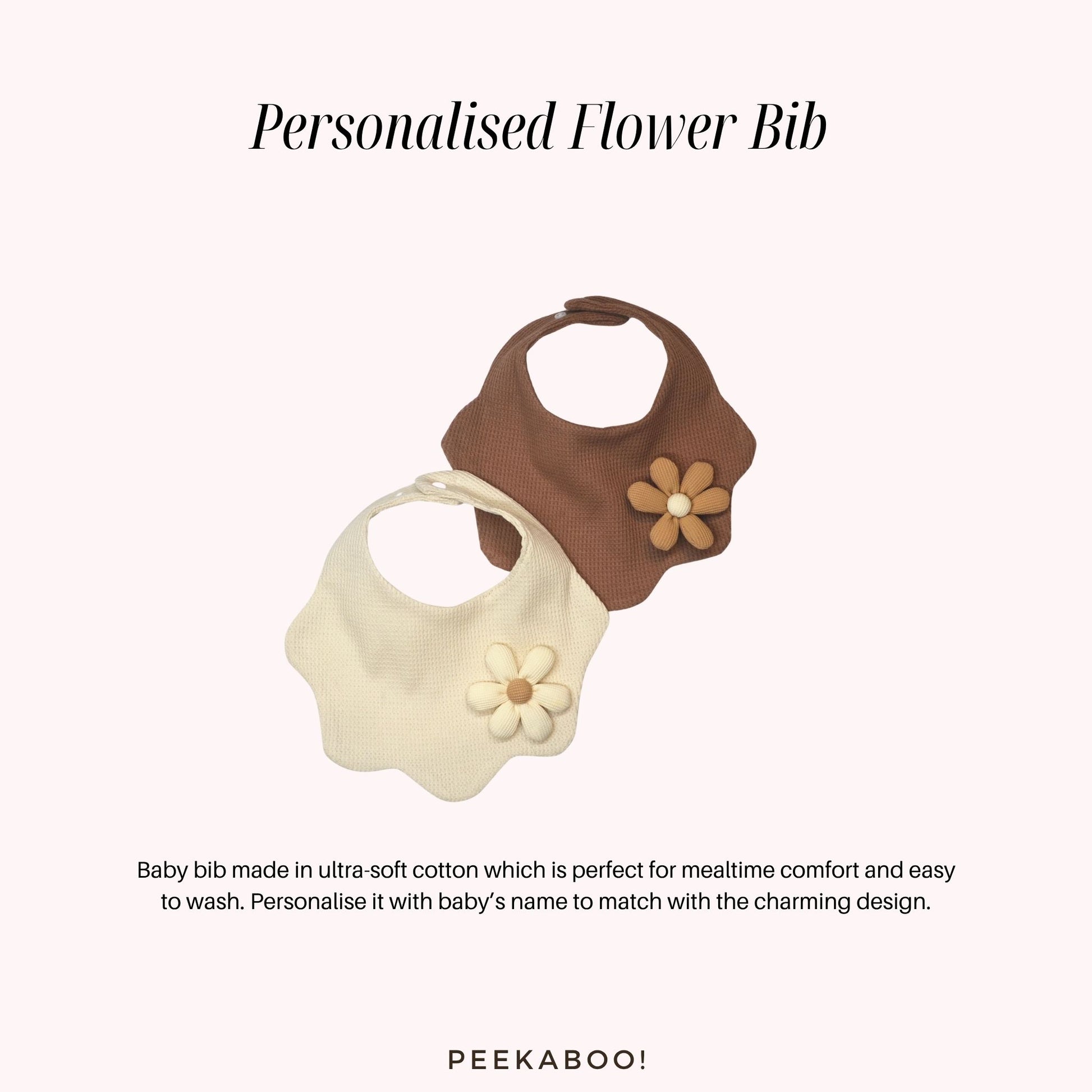Personalised-Baby-Bib-Flower-Cover-Peekaboo-Baby-And-Kids