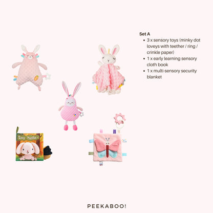 Personalised-Baby-Early-Development-Bunny-Giftset-SetA-non-personalisation-Details-Peekaboo