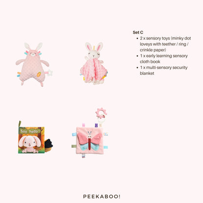 Personalised-Baby-Early-Development-Bunny-Giftset-SetC-non-personalisation-Details-Peekaboo