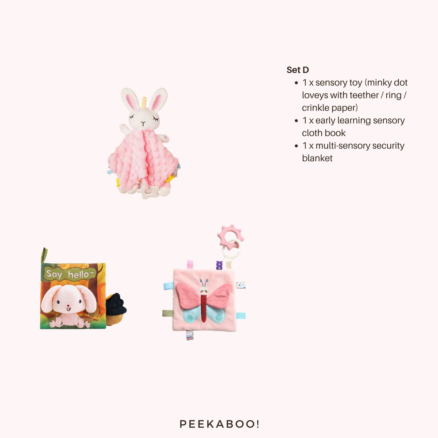 Personalised-Baby-Early-Development-Bunny-Giftset-SetD-non-personalisation-Details-Peekaboo