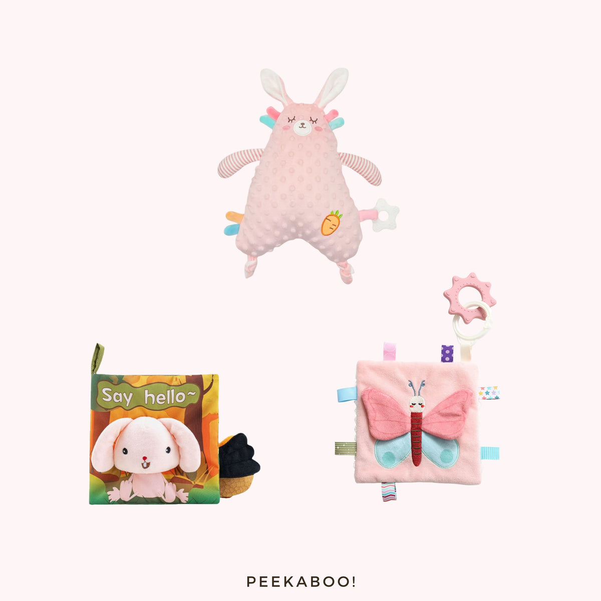 Personalised-Baby-Early-Development-Bunny-Giftset-SetE-non-personalisation-Details-Peekaboo