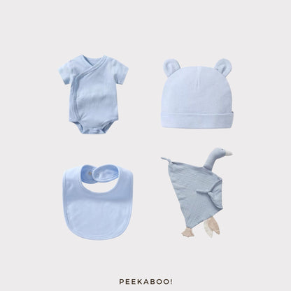 Personalised-Baby-Essential-Giftset-Blue-Cover-Peekaboo