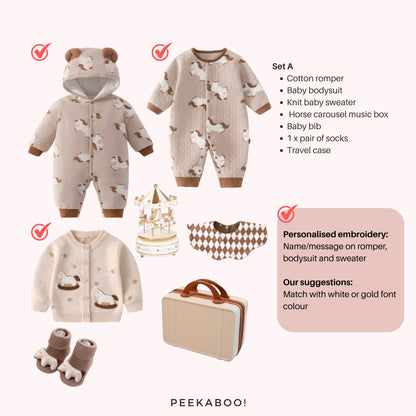 Personalised-Baby-Essential-Horse-Giftset-SetA-personalisation