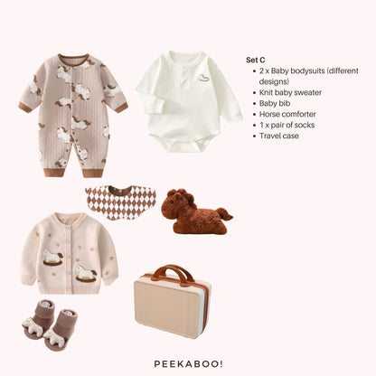 Personalised-Baby-Essential-Horse-Giftset-SetC-nonpersonalisation