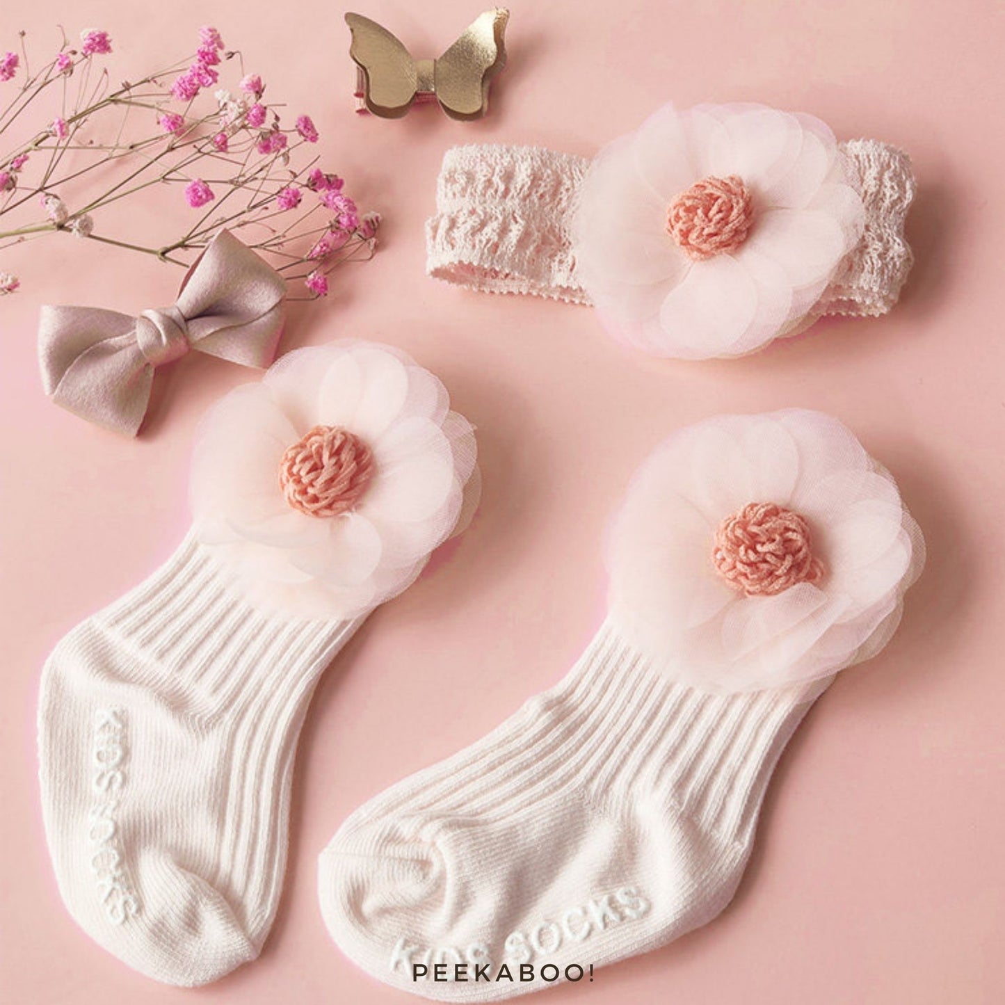 Personalised Baby Essential All-in-one Gift Set - Summer Little Princess