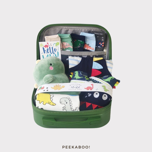 Personalised-Baby-Essentials-Dinosaur-Giftset-Cover-Peekaboo