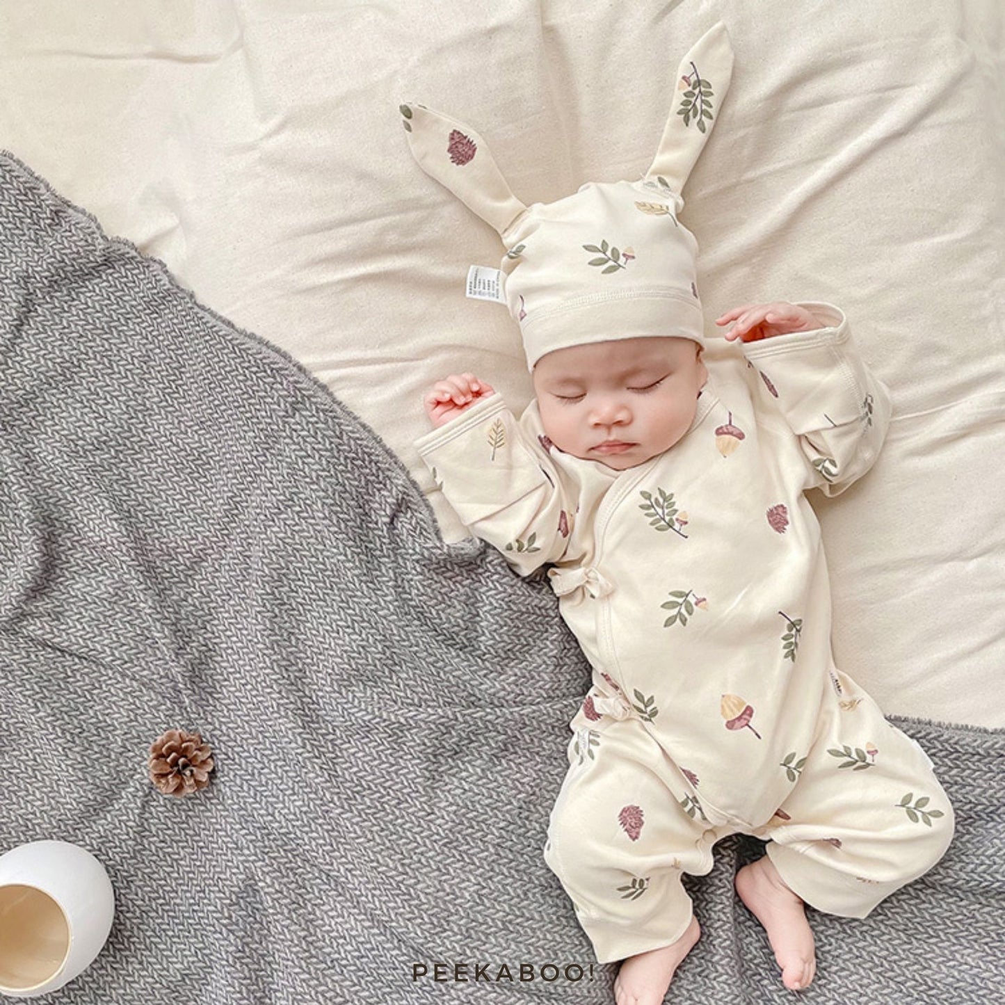 Personalised-Baby-Essentials-Squirrel-Giftset-Bodysuit