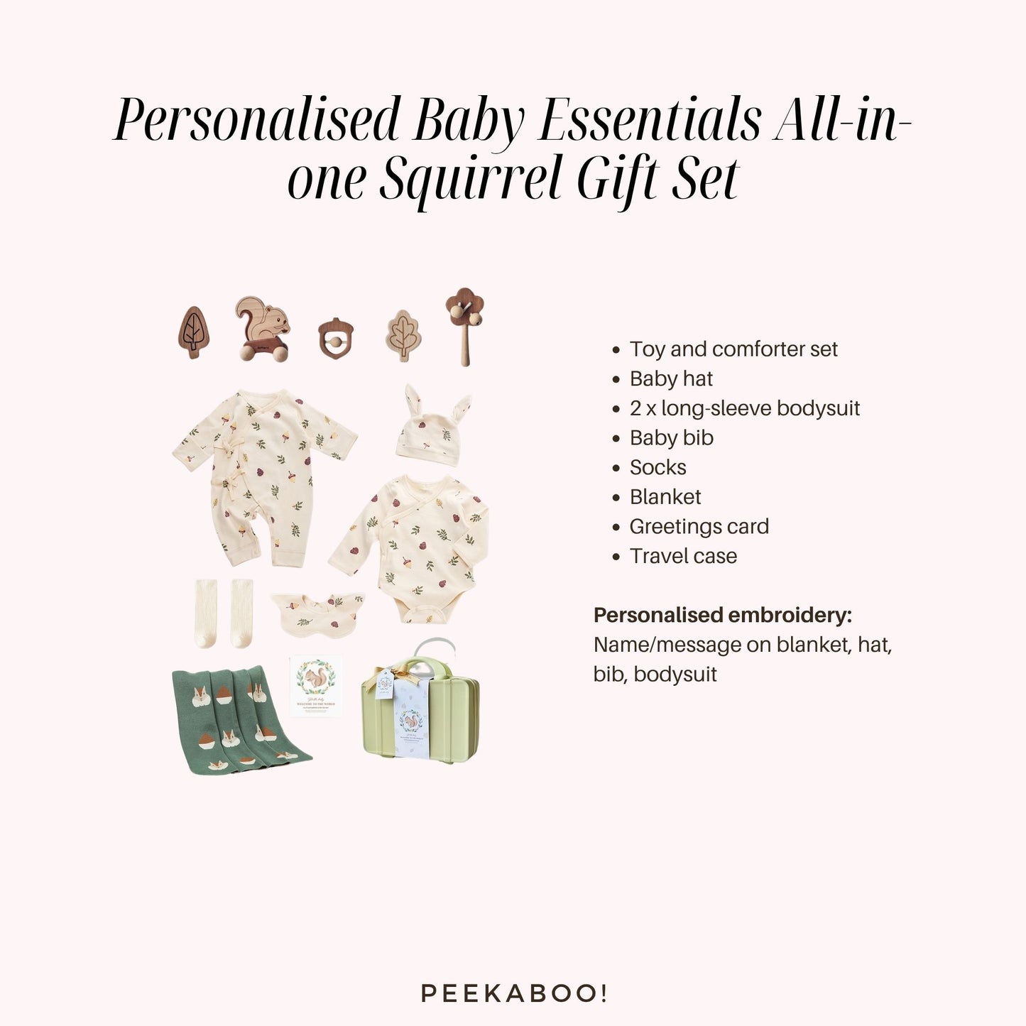 Personalised-Baby-Essentials-Squirrel-Giftset-Details