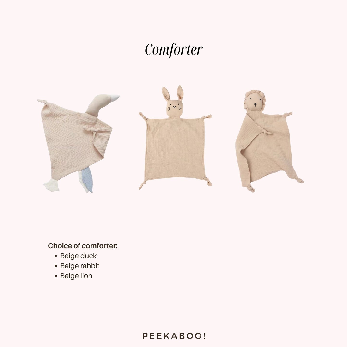 Personalised-Baby-Giftset-Beige-Comforter-Peekaboo