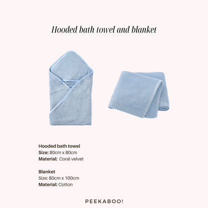 Personalised-Baby-Giftset-Towel-Blanket-Blue-Details-Peekaboo