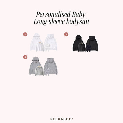 Personalised-Baby-Long-Sleeve-Bodysuit-Colour-Peekaboo-Baby-And-Kids