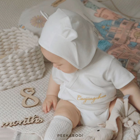 Personalised-Baby-Short-Sleeve-Bodysuit-Giftset-Cover-Peekaboo