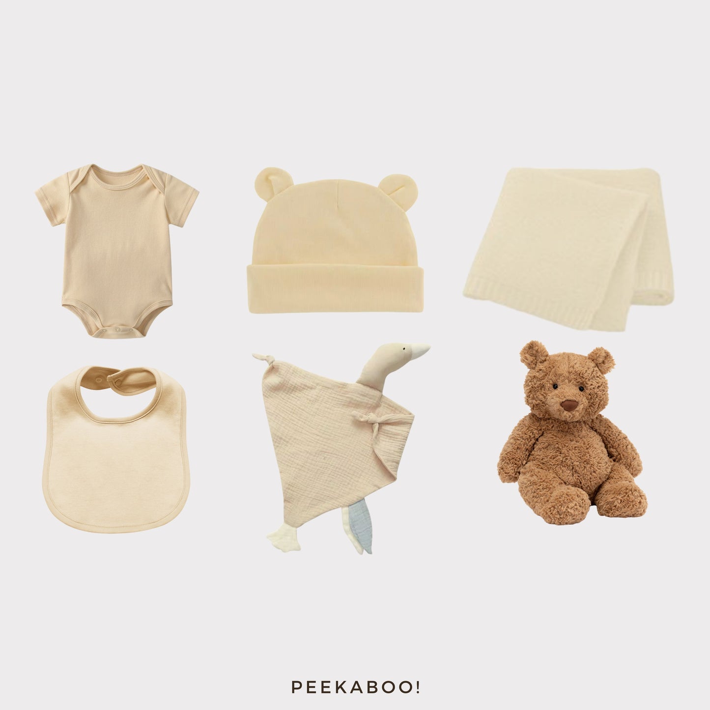 Personalised-Baby-Shower-Giftset-Beige-Bear-Detils-Peekaboo-nonpersonalisation