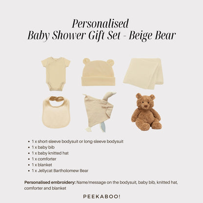 Personalised-Baby-Shower-Giftset-Beige-Bear-Detils-Peekaboo