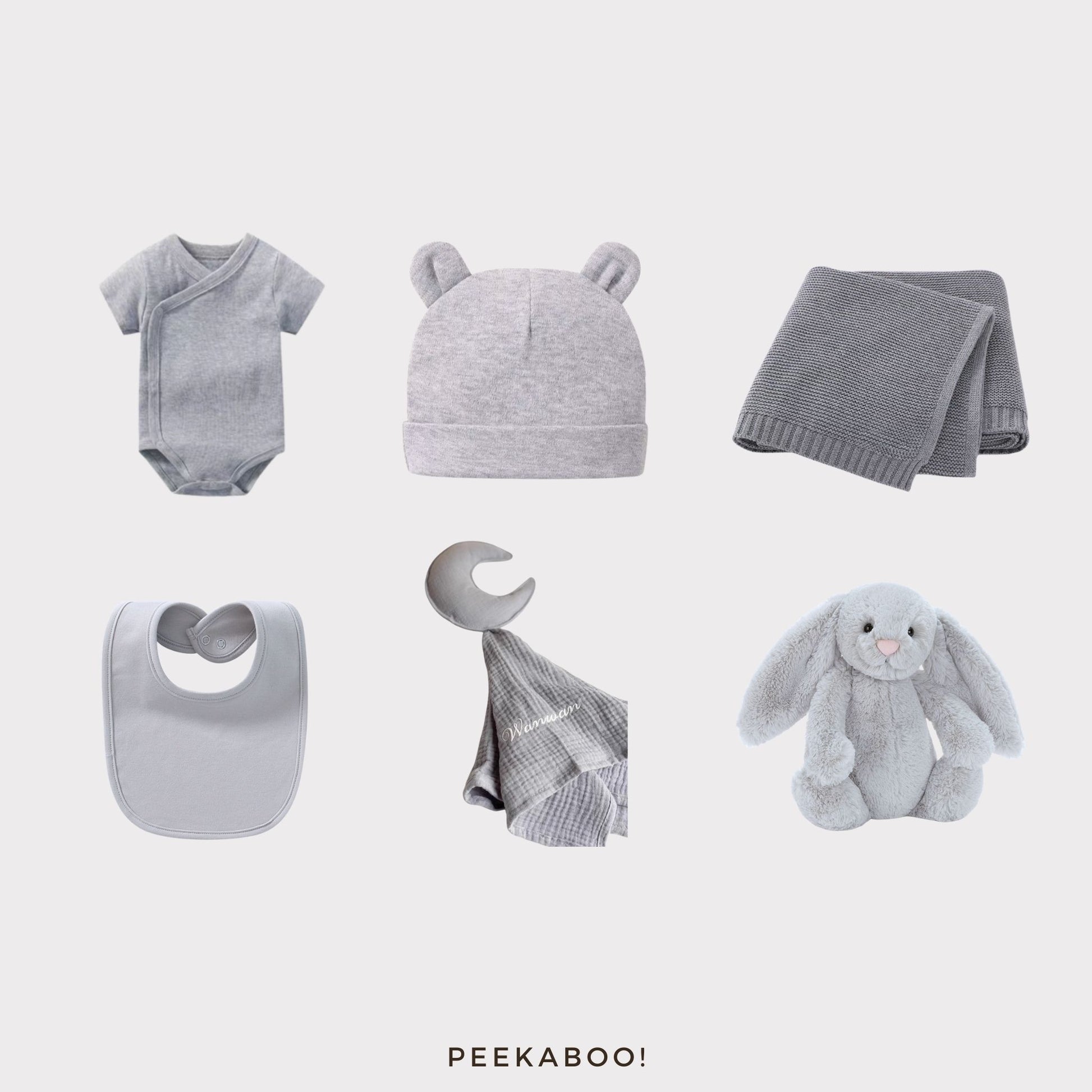 Personalised-Baby-Shower-Giftset-Grey-Cover-Peekaboo