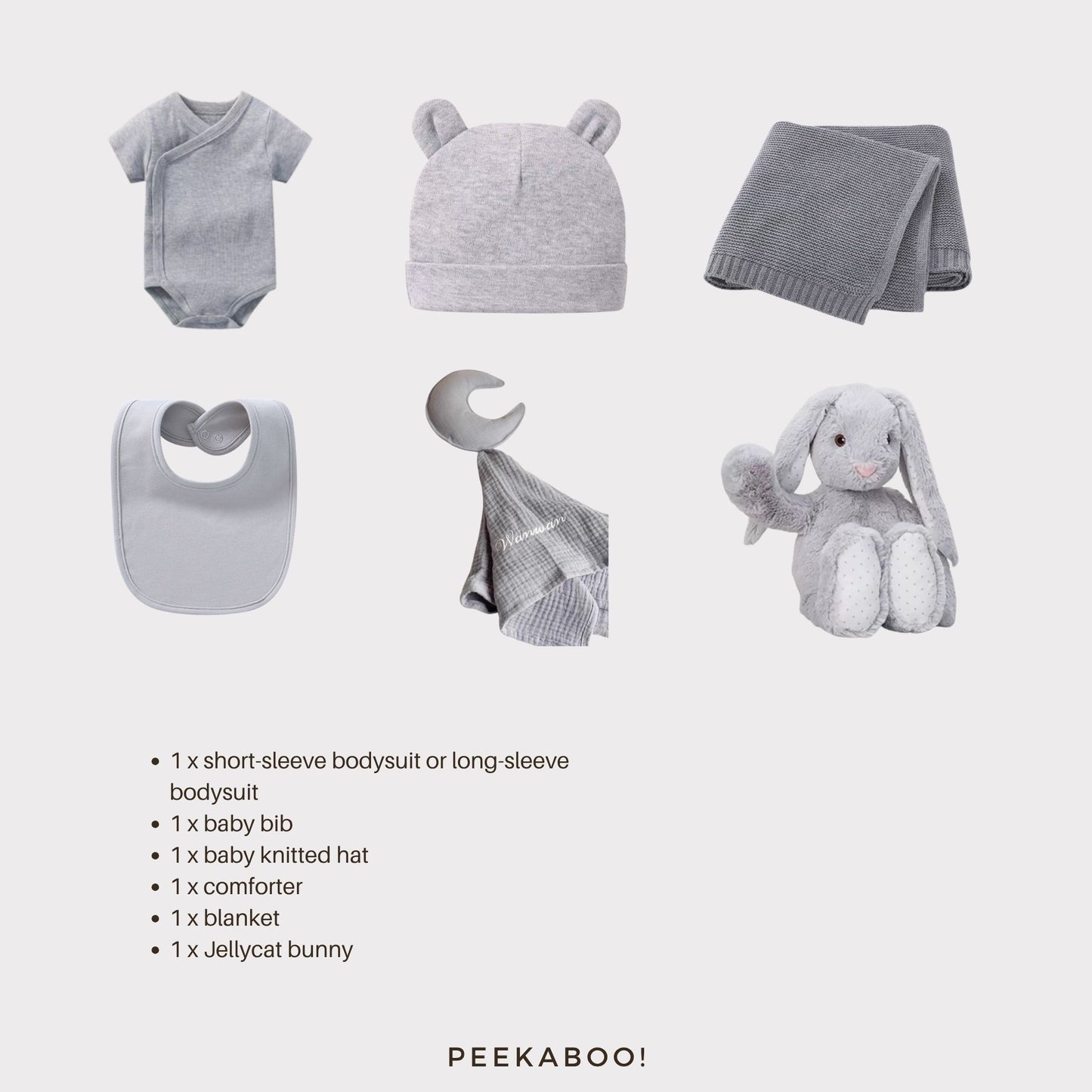 Personalised-Baby-Shower-Giftset-Grey-Intro-Peekaboo-normal-nonpersonalisation