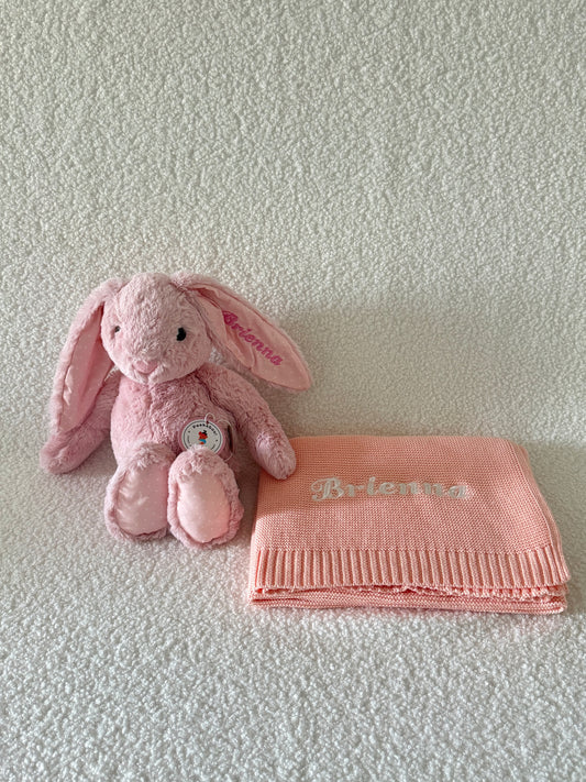 Personalised Baby Sweet Dream Gift Set - Pink
