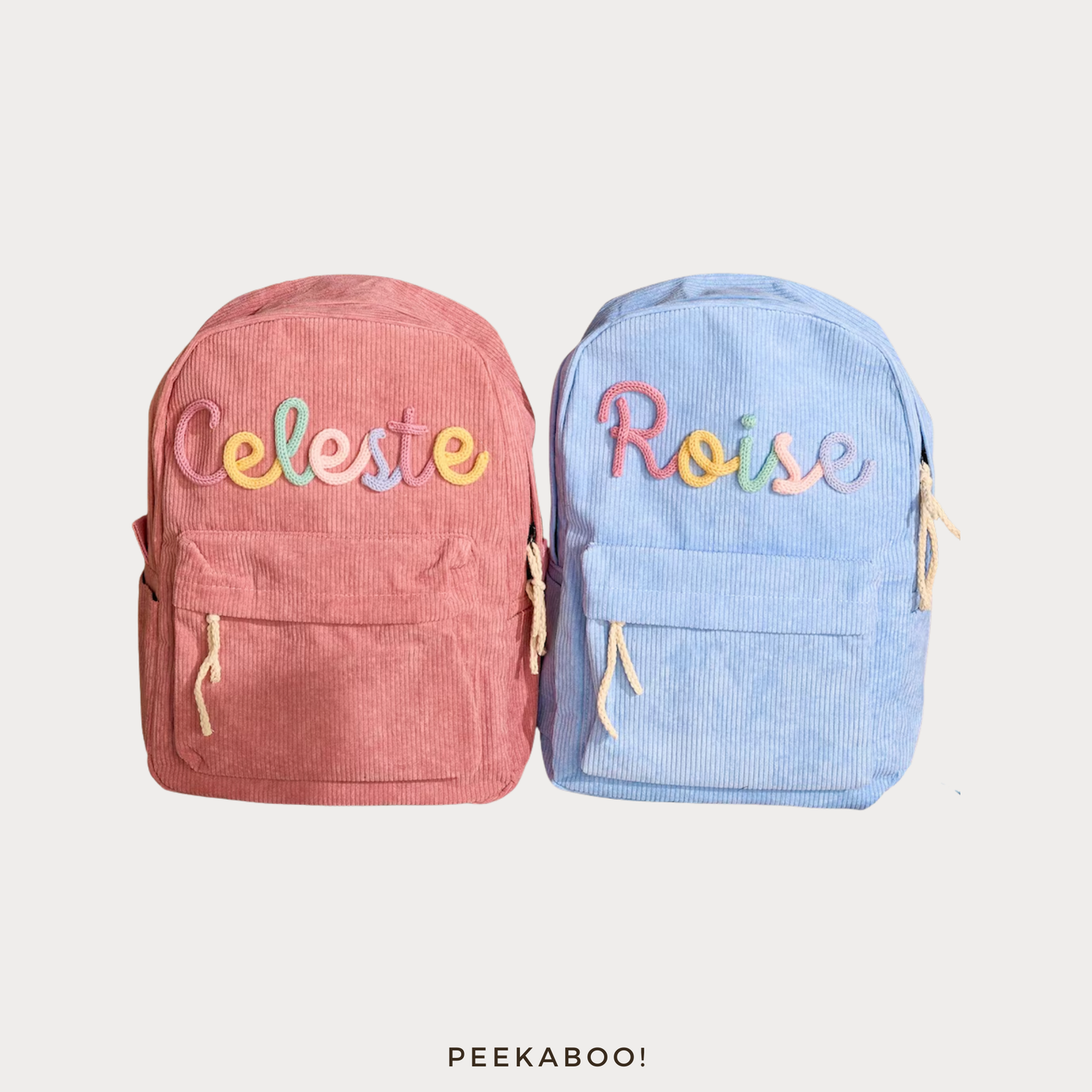 Personalised-Back-to-School-Corduroy-Backpack-Cover-Peekaboo