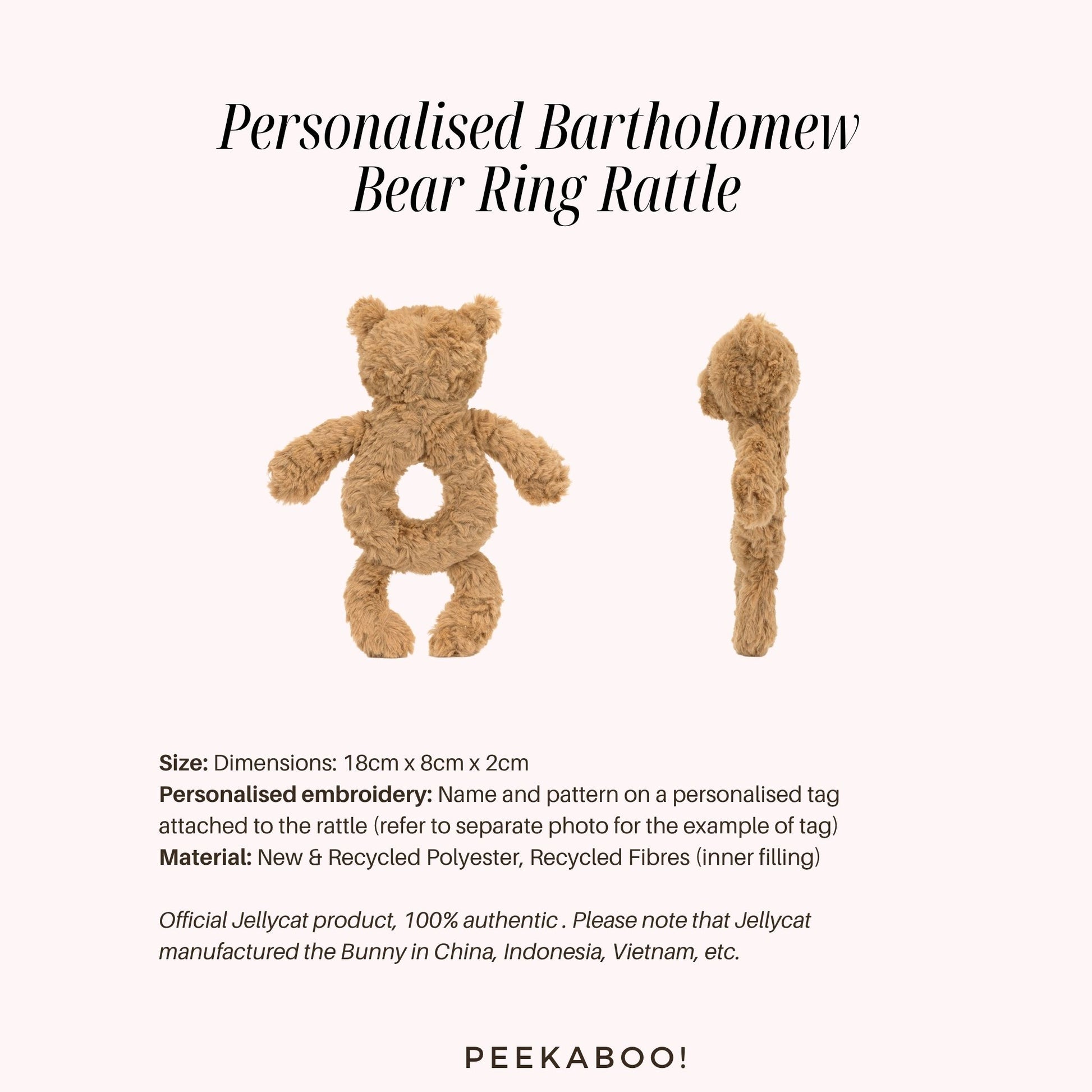 Personalised-Bartholomew-Bear-Ring-Rattle-Details-Peekaboo