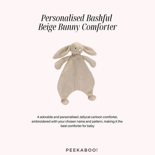 Personalised-Bashful-Beige-Bunny-Comforter-Peekaboo