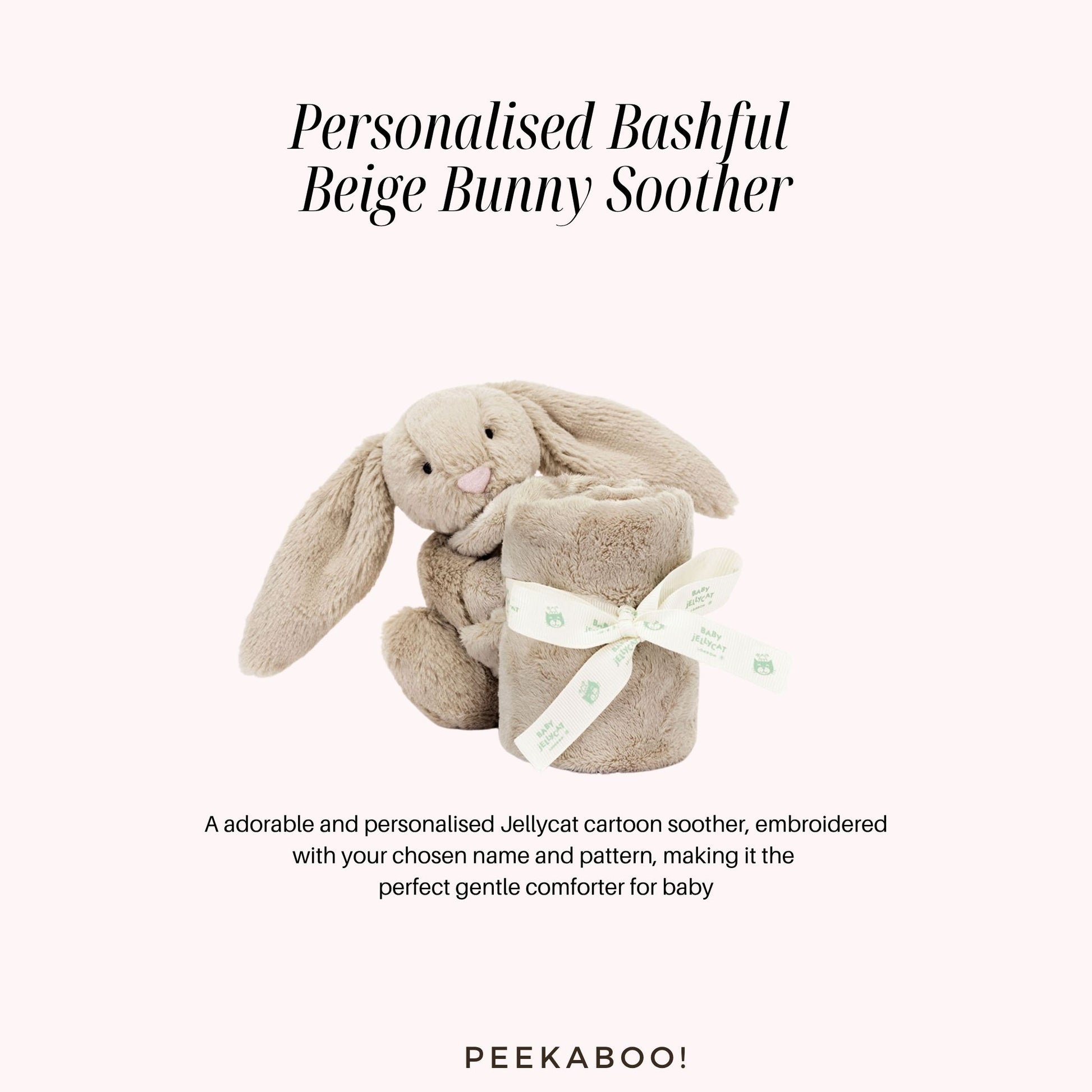 Personalised-Bashful-Beige-Bunny-Soother-Peekaboo