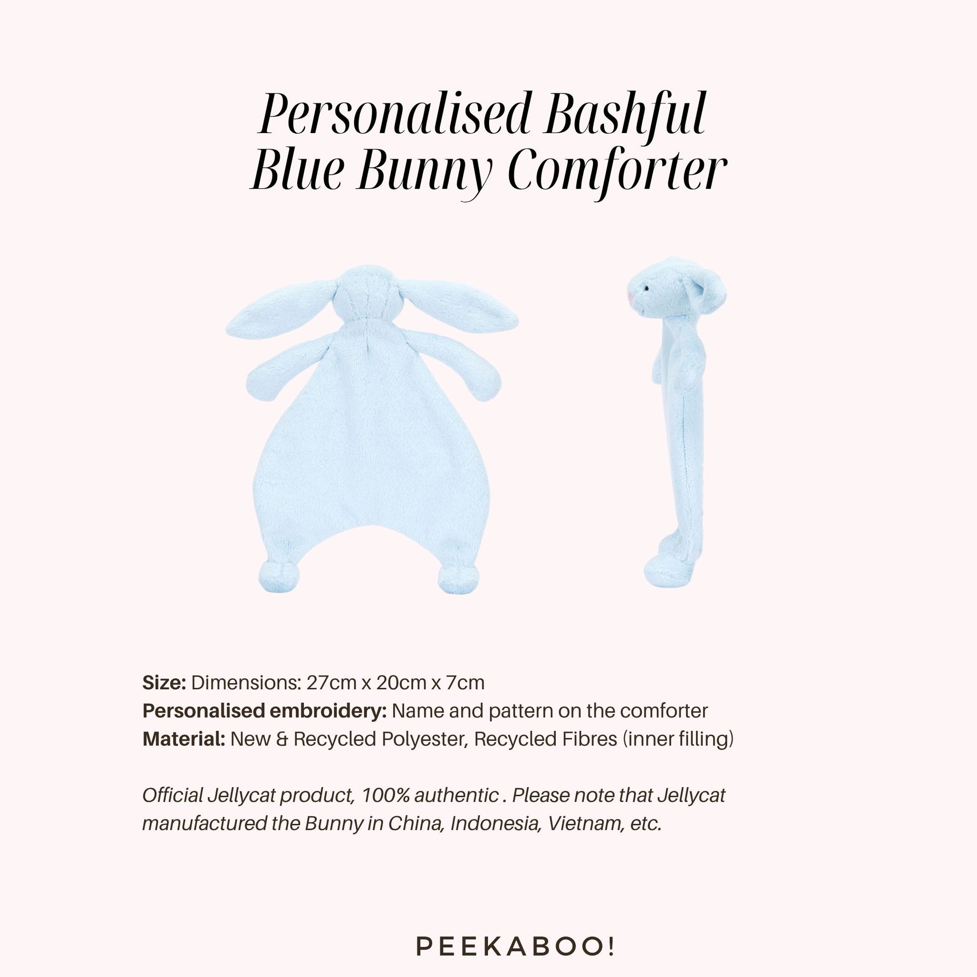 Personalised-Bashful-Blue-Bunny-Comforter-Details-Peekaboo