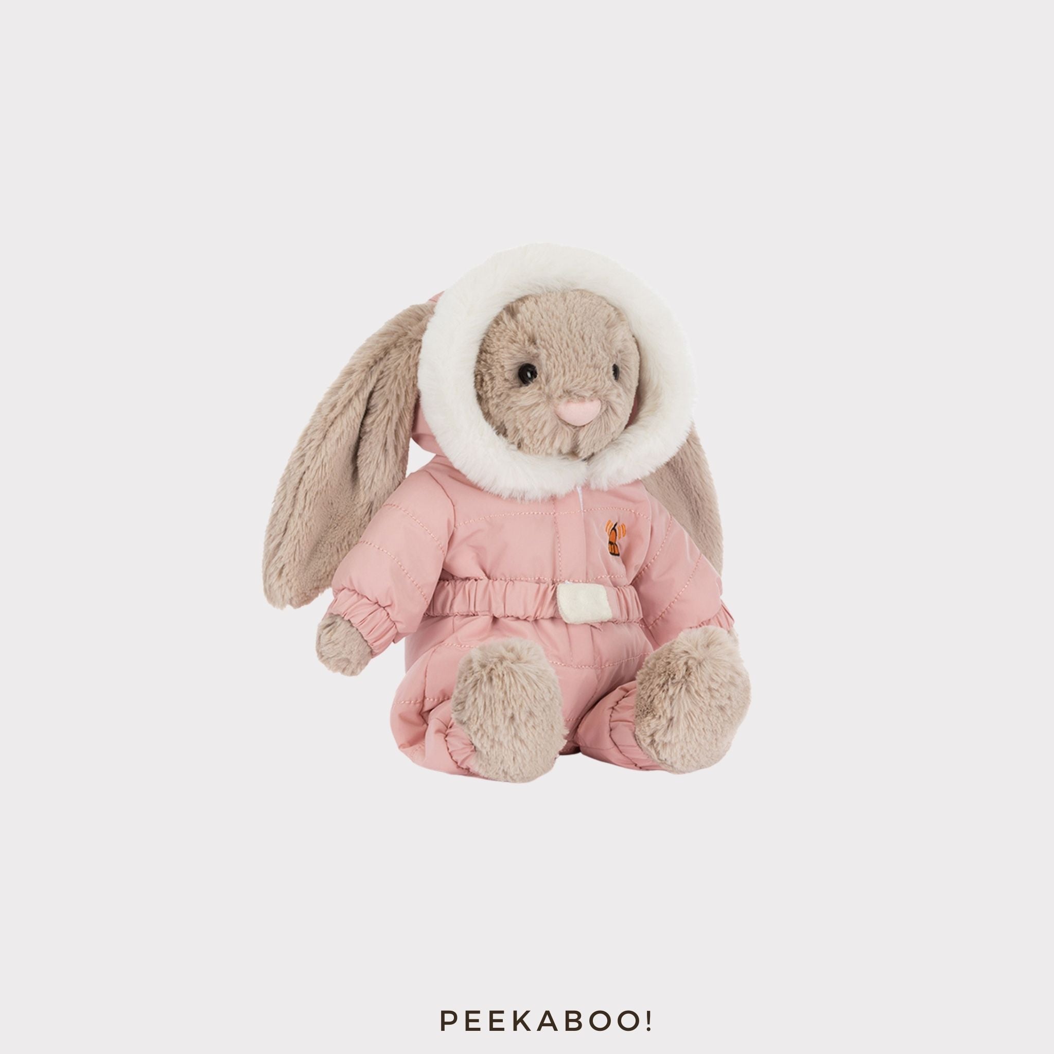 ジェリーキャット　bashful bunny  suit　新品 Personalised Jellycat Bashful Bunny - 'Snow Suit' – Peekaboo Baby