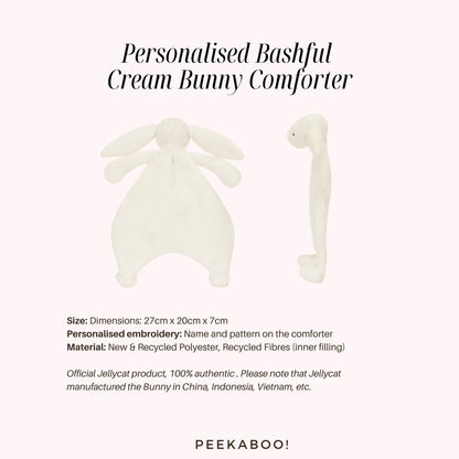 Personalised-Bashful-Cream-Bunny-Comforter-Details-Peekaboo