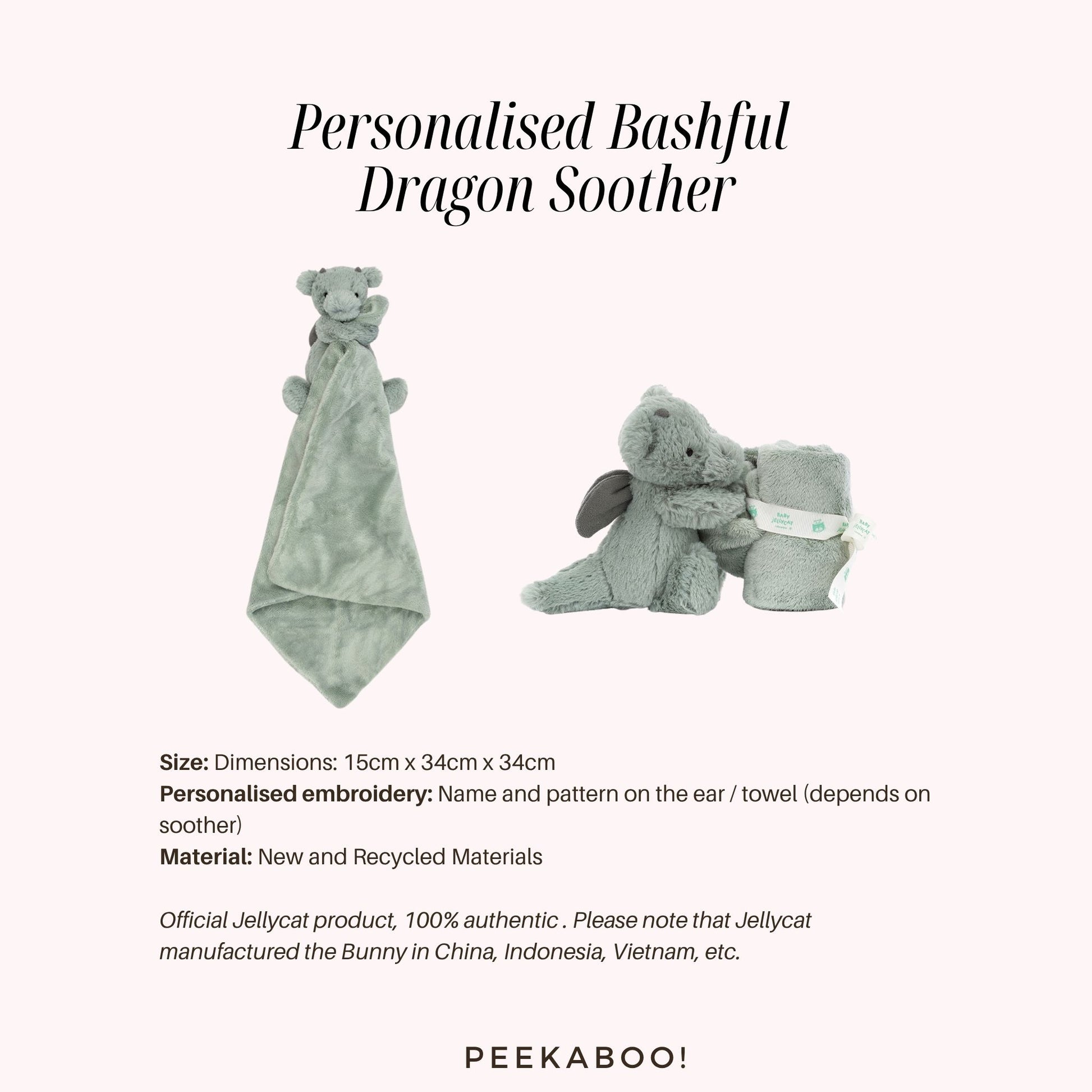 Personalised-Bashful-Dragon-Soother-Details-Peekaboo