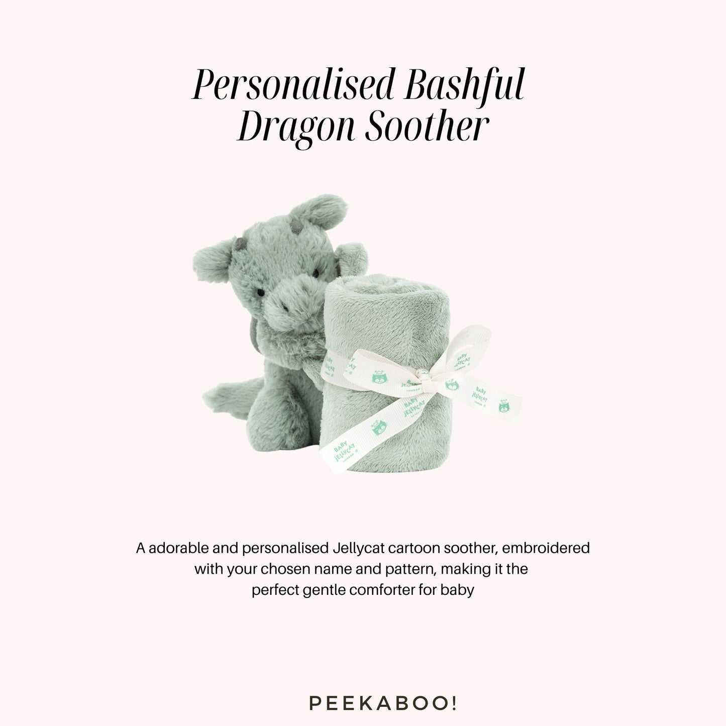 Personalised-Bashful-Dragon-Soother-Peekaboo