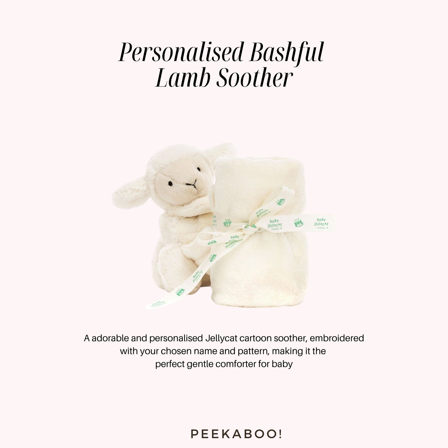 Personalised-Bashful-Lamb-Soother-Peekaboo