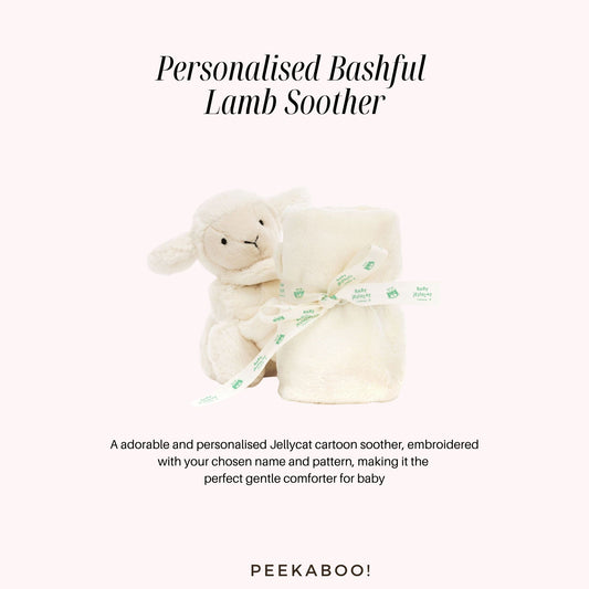 Personalised-Bashful-Lamb-Soother-Peekaboo